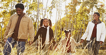 Family Walking